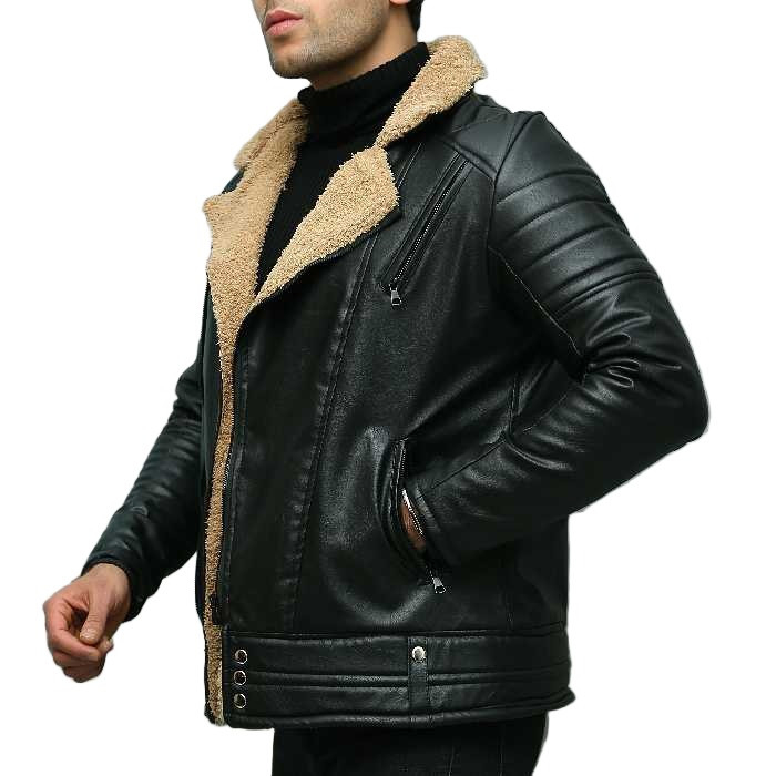 کت چرم مردانه مدل c.h