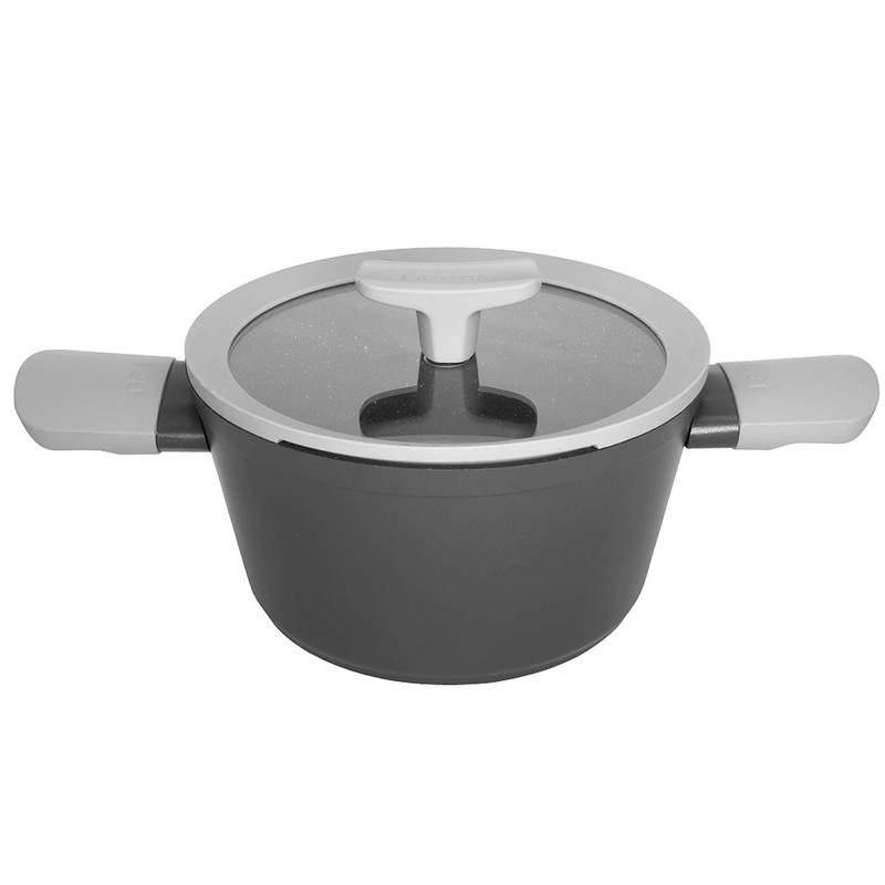 سرویس قابلمه و تابه گرانیت 9 پارچه لیدوما مدل لئو سری برگهوف