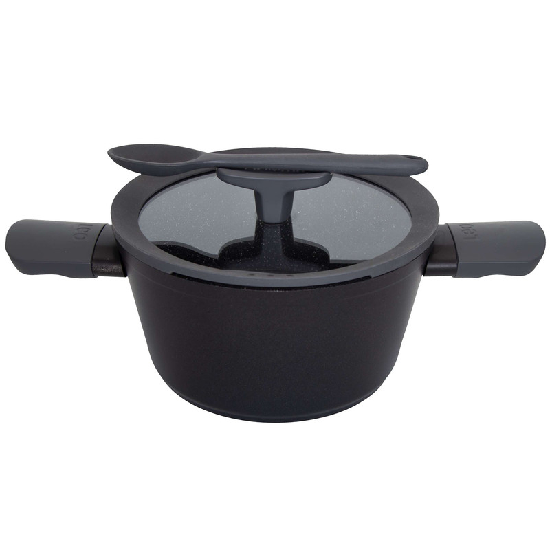 سرویس قابلمه و تابه گرانیت 9 پارچه لیدوما مدل لئو سری برگهوف