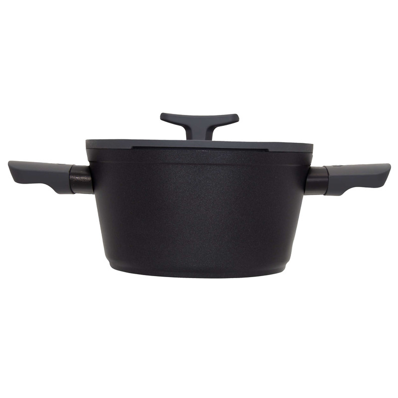 سرویس قابلمه و تابه گرانیت 9 پارچه لیدوما مدل لئو سری برگهوف