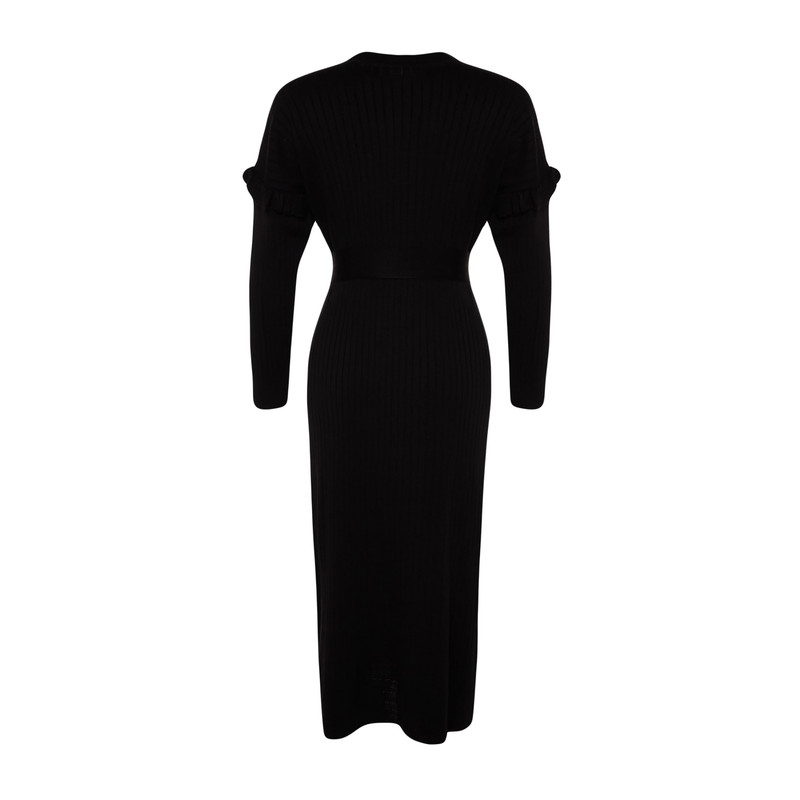 پیراهن بافتنی یقه گرد زنانه ترندیول مدل 713093627